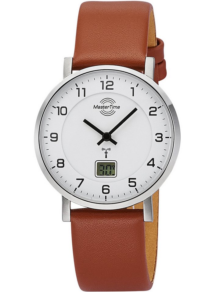 MASTER TIME Quarzuhr Master Time MTLS-10741-12L Funk Advanced 36mm 5ATM Master Time MTLS-10741-12L Funk Advanced 36mm 5ATM von MASTER TIME