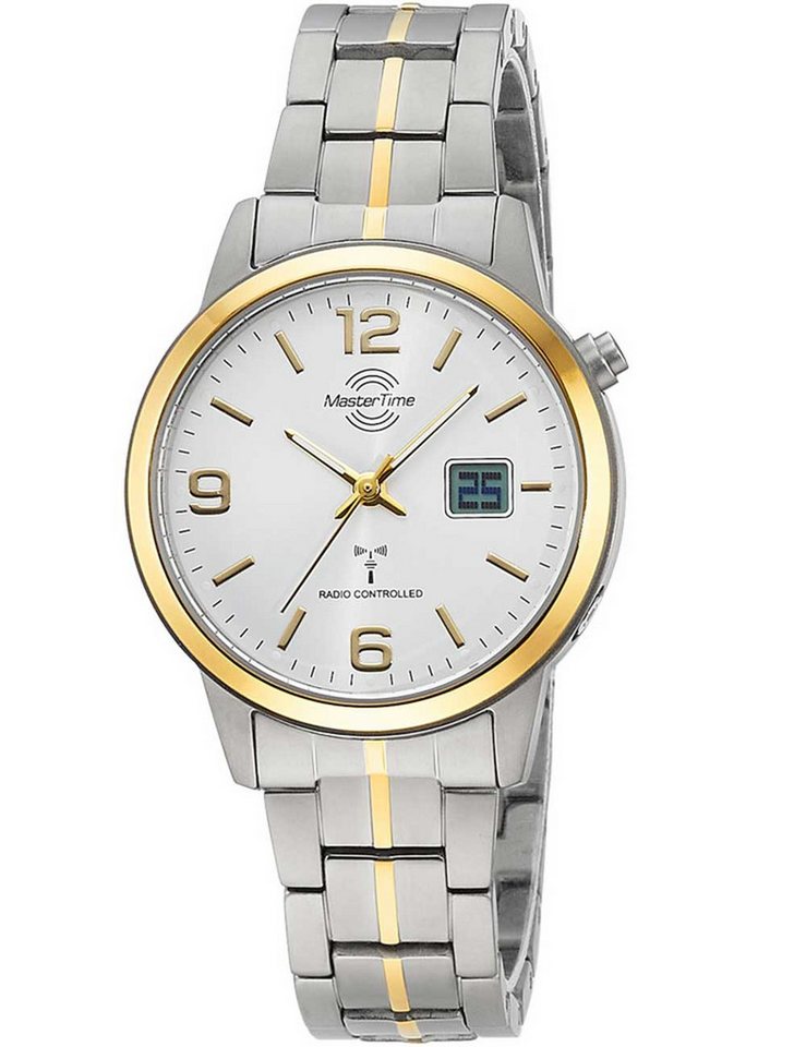 MASTER TIME Quarzuhr Master Time MTLT-10900-42M Damenuhr Expert Titan Funkuhr 33mm 5ATM Master Time MTLT-10900-42M Damenuhr Expert Titan Funkuhr 33mm 5ATM von MASTER TIME