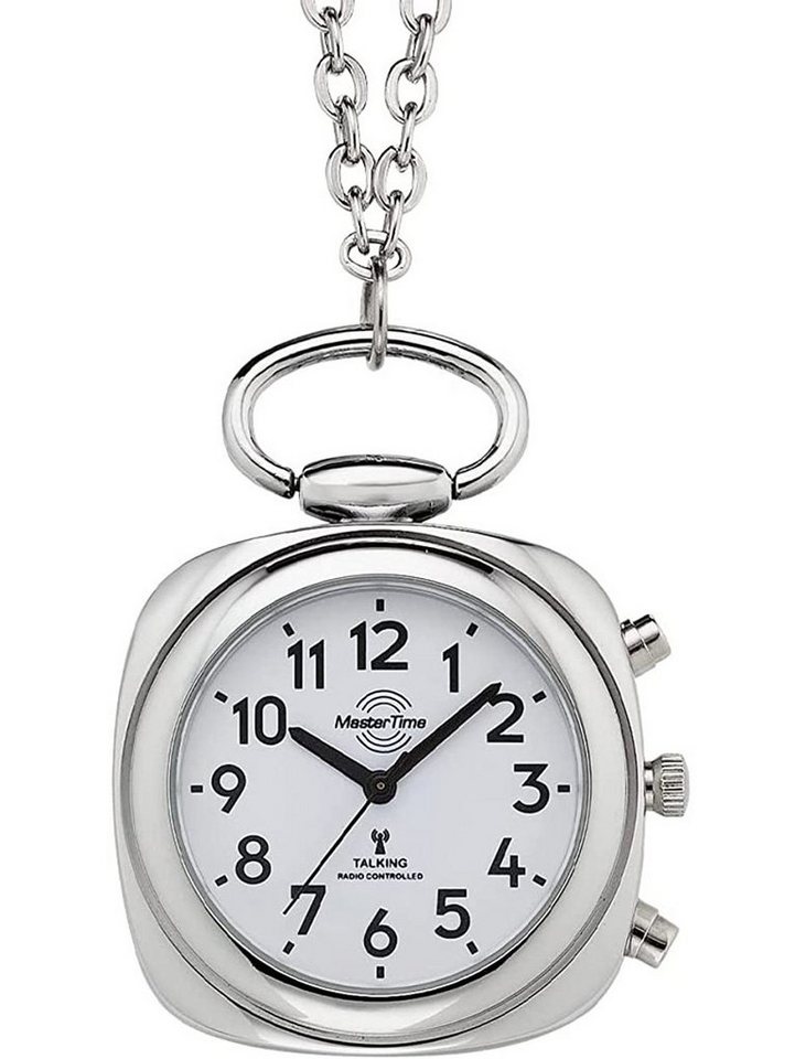 MASTER TIME Quarzuhr Master Time MTUA-10810-12M Taschenuhr 37mm Master Time MTUA-10810-12M Taschenuhr 37mm von MASTER TIME