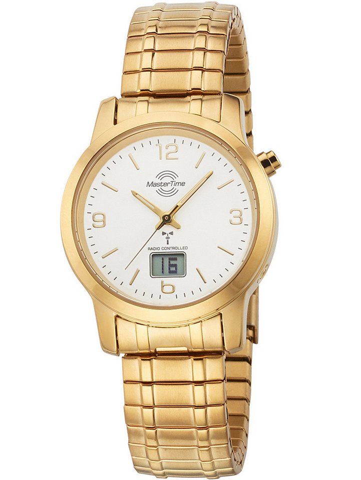 MASTER TIME Quarzuhr Master Time MTLA-10313-12M Funk Basic Series Damenuhr 34mm 3ATM Master Time MTLA-10313-12M Funk Basic Series Damenuhr 34mm 3ATM von MASTER TIME