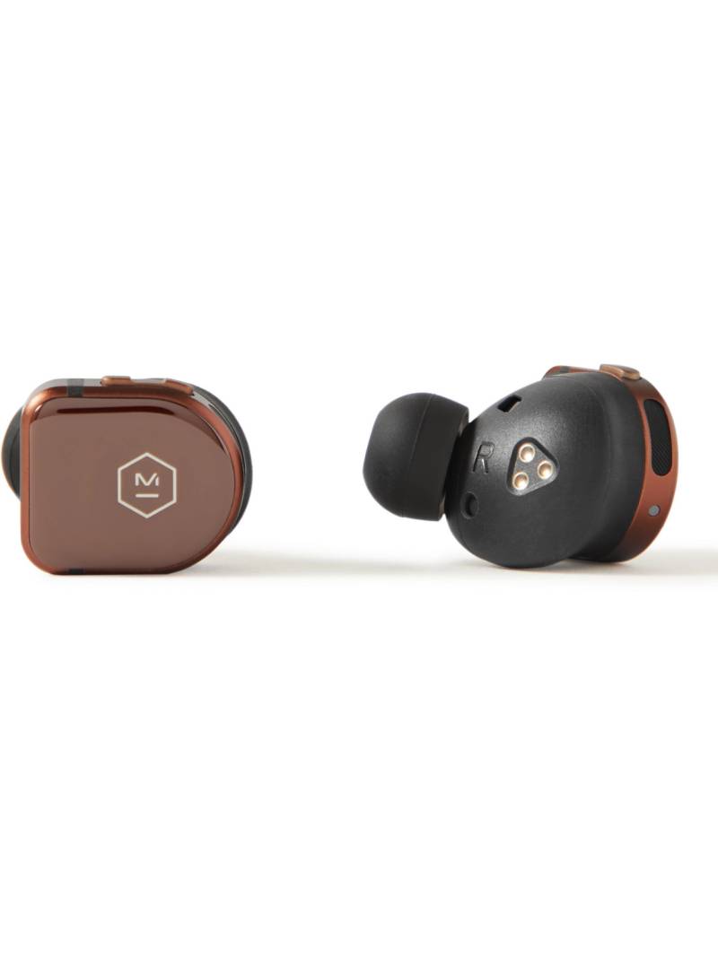 MASTER & DYNAMIC - MW08 True Wireless Ceramic In-Ear Headphones - Men - Brown von MASTER & DYNAMIC