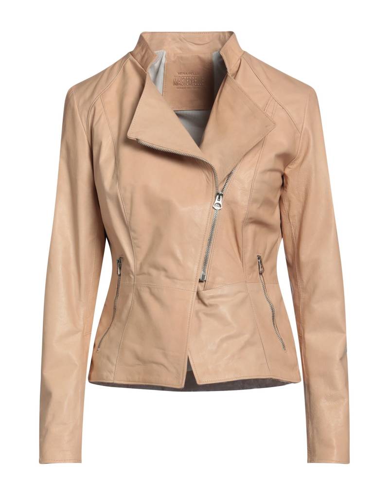 MASTERPELLE Jacke & Anorak Damen Beige von MASTERPELLE