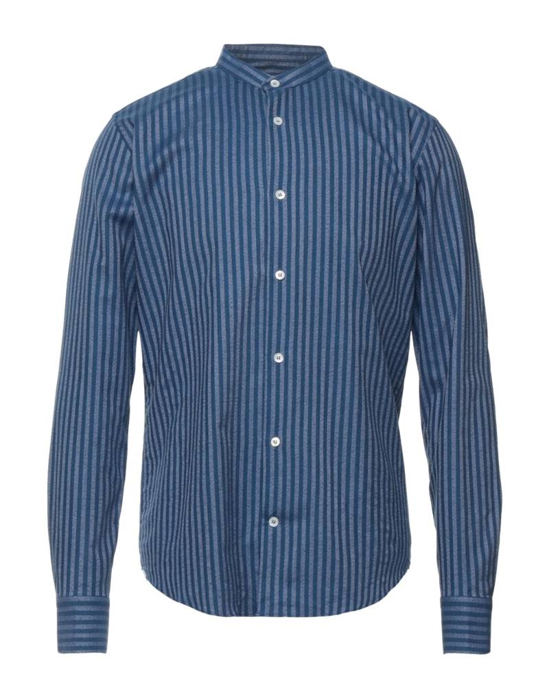 MASTRICAMICIAI Hemd Herren Blau von MASTRICAMICIAI