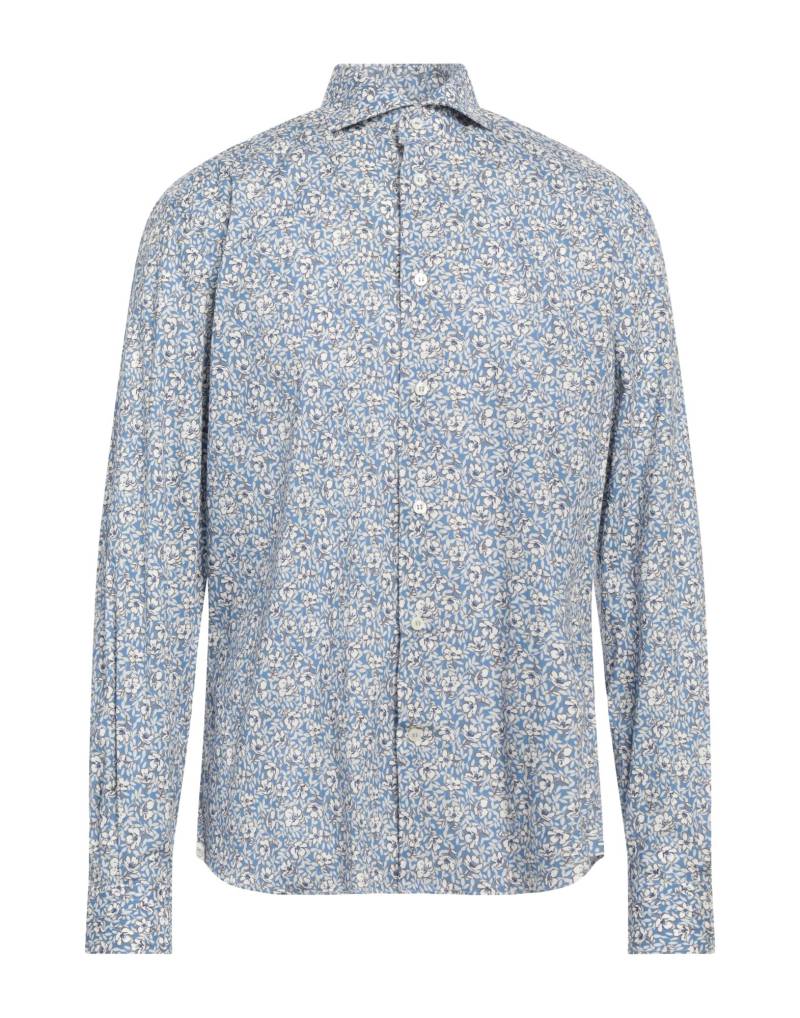 MASTRICAMICIAI Hemd Herren Blau von MASTRICAMICIAI