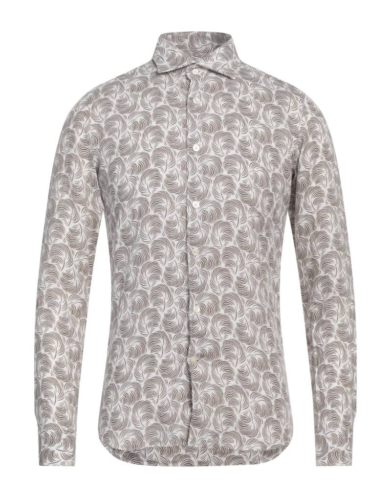 MASTRICAMICIAI Hemd Herren Braun von MASTRICAMICIAI