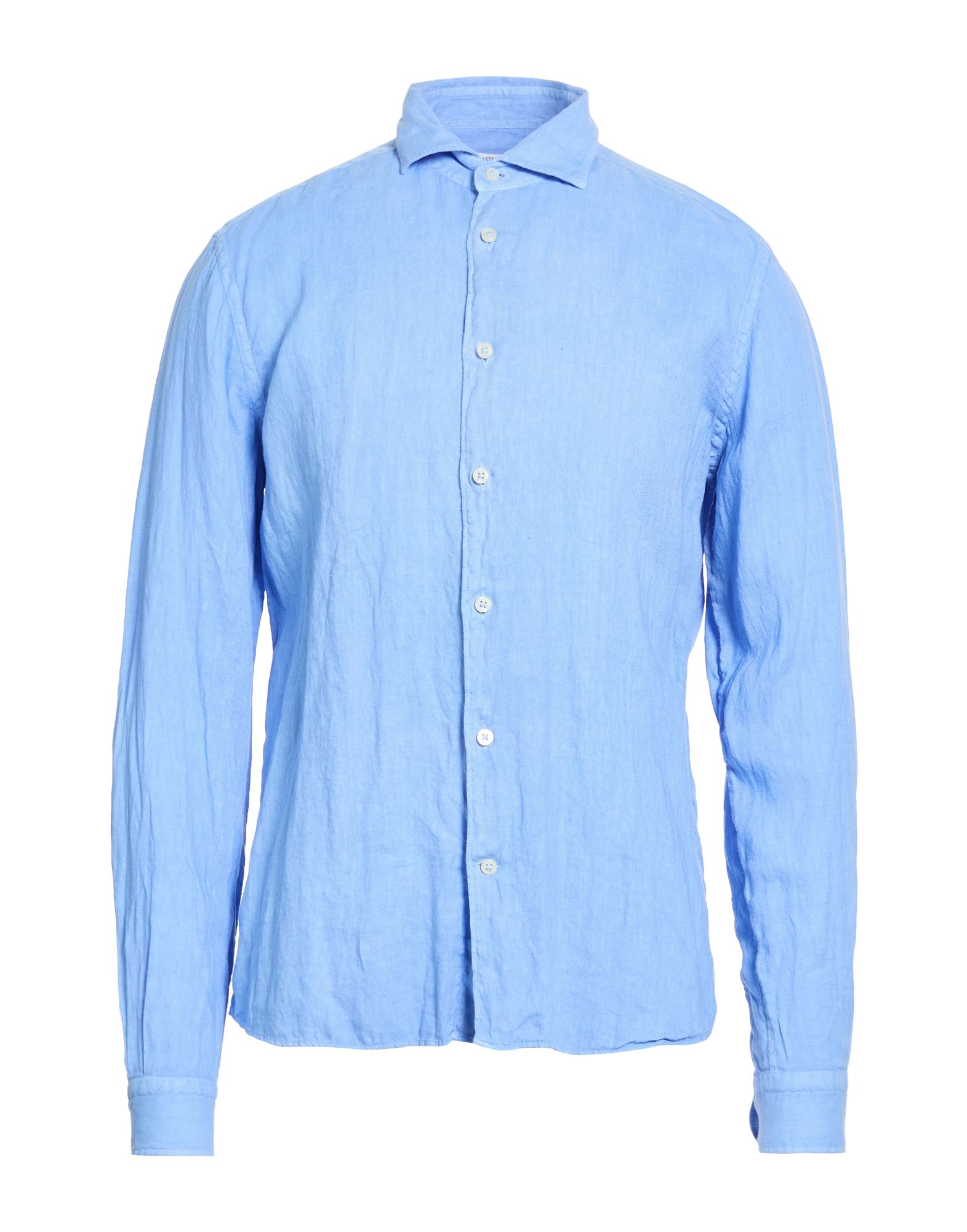 MASTRICAMICIAI Hemd Herren Hellblau von MASTRICAMICIAI