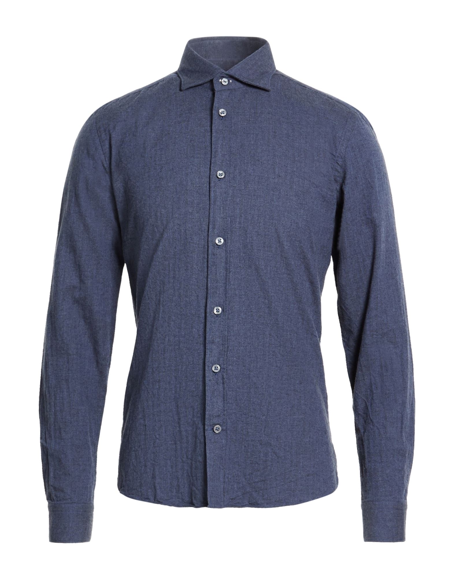 MASTRICAMICIAI Hemd Herren Marineblau von MASTRICAMICIAI