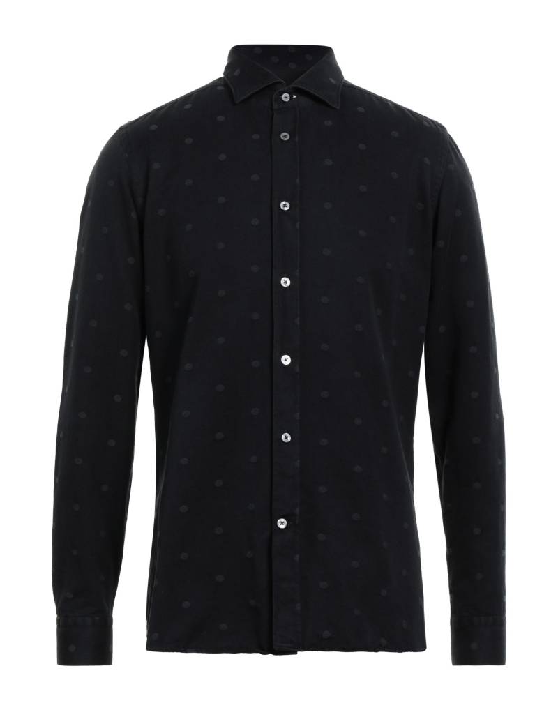 MASTRICAMICIAI Hemd Herren Schwarz von MASTRICAMICIAI