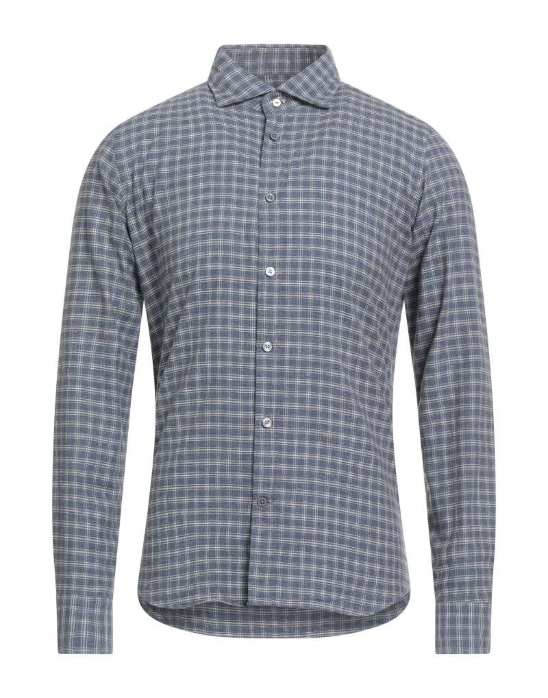 MASTRICAMICIAI Hemd Herren Taubenblau von MASTRICAMICIAI