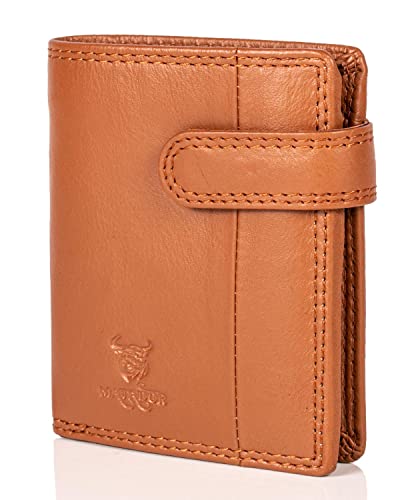 MATADOR Leder Herren Geldbörse Klein TÜV geprüfter RFID & NFC Schutz Portemonnaie Slim Wallet Brieftasche Leder Hell Braun MATADOR Leder Herren Geldbörse Klein TÜV geprüfter RFID & NFC Schutz Portemonnaie Slim Wallet Brieftasche Leder Hell Braun von MATADOR