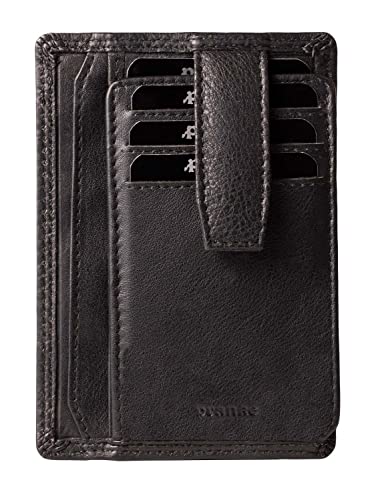 MATADOR Pranke Geldbörse Damen Klein 9 Kartenfächer - Mini Geldbörse Herren Kartenetui Kartenhalter Slim Wallet -Kleines Portemonnaie Damen Kreditkartenetui Echt Leder Card Holder Fahrzeugschein Hülle von MATADOR