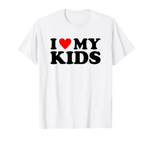I Love My Kids Shirt Mothers Day Fathers Day I Heart My Kids T-Shirt I Love My Kids Shirt Mothers Day Fathers Day I Heart My Kids T-Shirt von MATCHING I Love My Girlfriend Boyfriend Shirt HERE