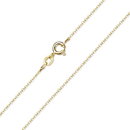 Materia Goldkette Damen Silber 925 vergoldet 1mm breit 60cm K64-60cm Materia Goldkette Damen Silber 925 vergoldet 1mm breit 60cm K64-60cm von MATERIA by Matthias Wagner