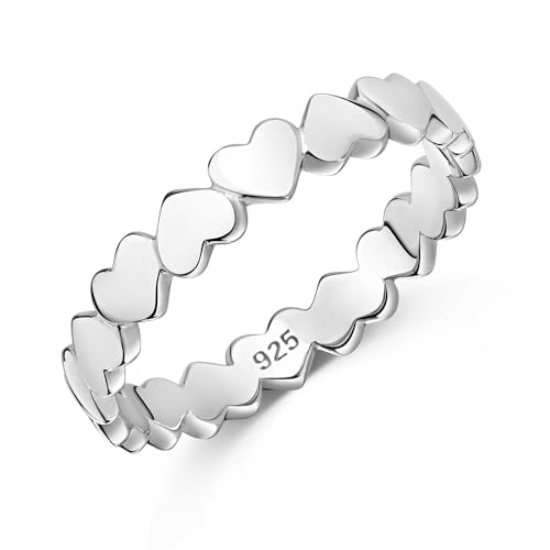 MATERIA Herz Ring 925 Sterling Silber - Liebe Schmuck Ring Damen Mädchen Größe 54 17.2 mm mit Geschenk-Box SR-74-Gr.54 MATERIA Herz Ring 925 Sterling Silber - Liebe Schmuck Ring Damen Mädchen Größe 54 17.2 mm mit Geschenk-Box SR-74-Gr.54 von MATERIA by Matthias Wagner
