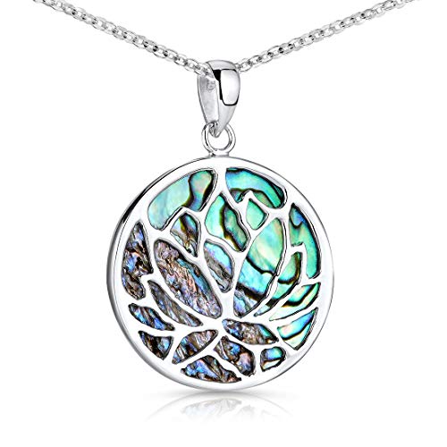 MATERIA Perlmutt Anhänger Lotusblüte grün rund - Lotus Schmuck Damen Silber 925 mit Geschenk-Box KA-42-Grün_K97-40 MATERIA Perlmutt Anhänger Lotusblüte grün rund - Lotus Schmuck Damen Silber 925 mit Geschenk-Box KA-42-Grün_K97-40 von MATERIA by Matthias Wagner