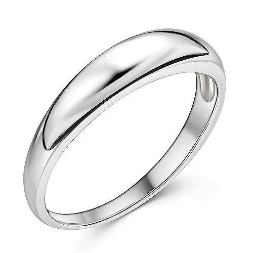 MATERIA by Matthias Wagner Moderner Damen Ring 925 Silber - schlicht glatt gewölbt SR-173-51 MATERIA by Matthias Wagner Moderner Damen Ring 925 Silber - schlicht glatt gewölbt SR-173-51 von MATERIA by Matthias Wagner