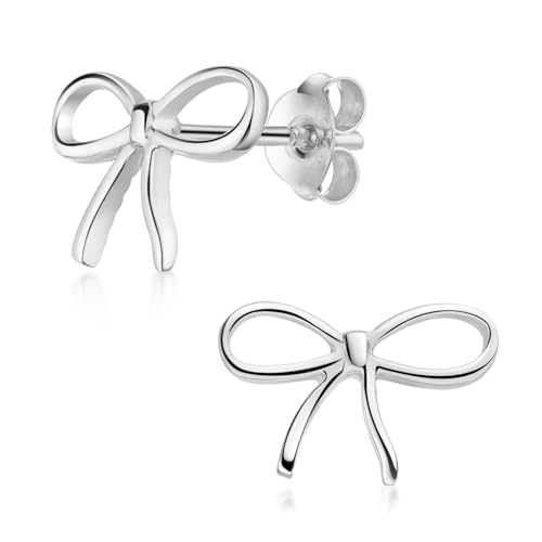 MATERIA by Matthias Wagner Ohrring Schleife Silber 925 Ohrstecker SO-69 von MATERIA by Matthias Wagner