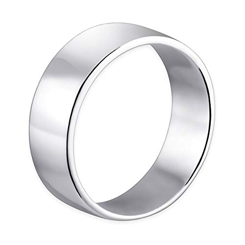 Materia Breiter Herren Ring Silber 925 - Gravur Schmuck SR-29-67 von MATERIA by Matthias Wagner