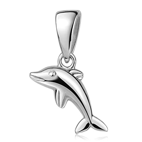 Materia Delfin Anhänger Silber 925 Mädchen Schmuck echt KA-32-Ohne Kette von MATERIA by Matthias Wagner