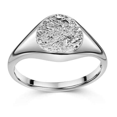 Materia Moderner Schmuck Damen Silber 925 Ring rund SR-177-62 von MATERIA by Matthias Wagner