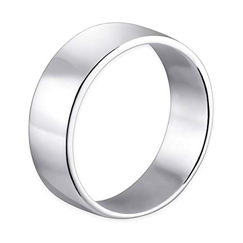 Materia Ring Herren Silber 925 echt - Bandring glatt SR-29-69 von MATERIA by Matthias Wagner