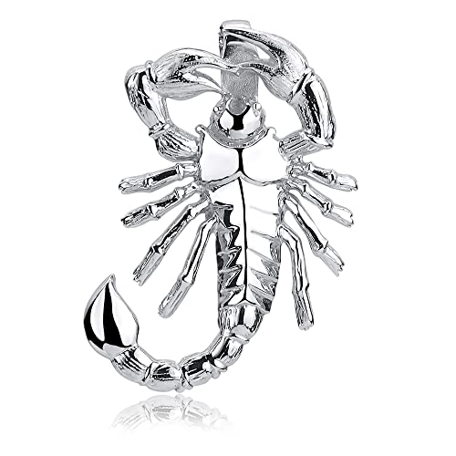 Materia Skorpion Anhänger Silber 925 mit Kette 40cm rhodiniert KA-370-K27-40cm von MATERIA by Matthias Wagner