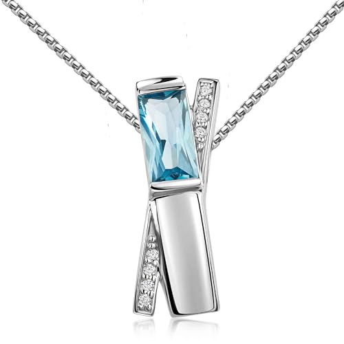 Materia Zirkonia blau Kette Silber 925 Damen Schmuck KA-433-K102-40cm Materia Zirkonia blau Kette Silber 925 Damen Schmuck KA-433-K102-40cm von MATERIA by Matthias Wagner