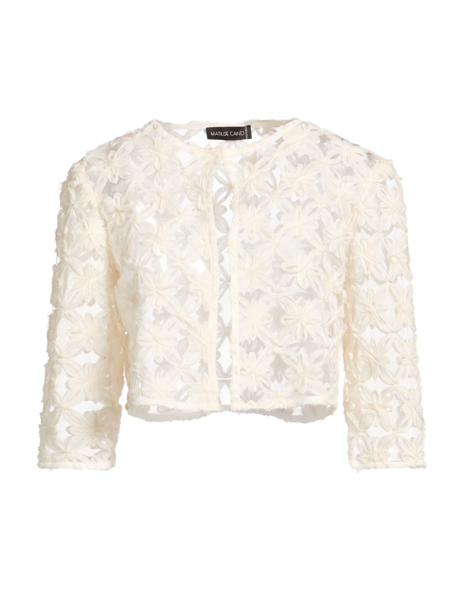MATILDE CANO Jacke & Anorak Damen Elfenbein von MATILDE CANO