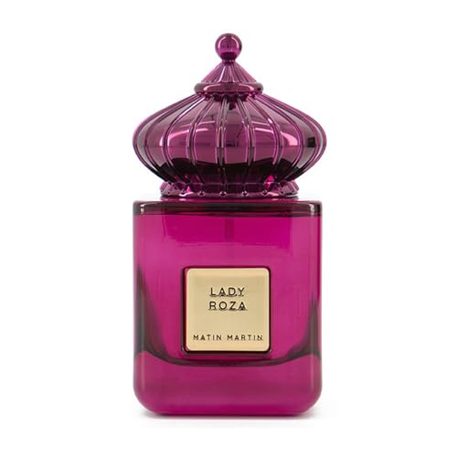 MATIN MARTIN Lady Roza Eau de Parfum für Damen, Litch, Rhabarber, Bergamotte, intensiv, raffiniert, arabischer Duft von MATIN MARTIN