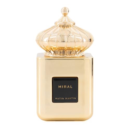 MATIN MARTIN Miral – Luxuriöses arabisches Parfüm für Frauen – Orientalischer Duft mit Noten von Birne, Orange, Mandarine, Jasmin, Tonka – Arabischer langanhaltender Duft – Reisegröße – 100 ml Eau de von MATIN MARTIN