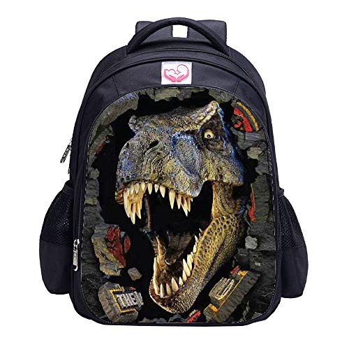 MATMO Dinosaurier-Rucksack, Dinosaurier-Rucksäcke für Jungen, Schulrucksack, Kinder-Büchertasche, Dinosaurier 1, One size von MATMO