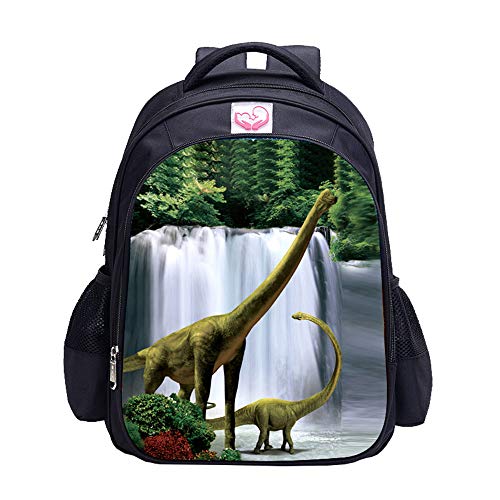 MATMO Dinosaurier-Rucksack, Dinosaurier-Rucksäcke für Jungen, Schulrucksack, Kinder-Büchertasche, Dinosaurier Rucksack 12, One size von MATMO