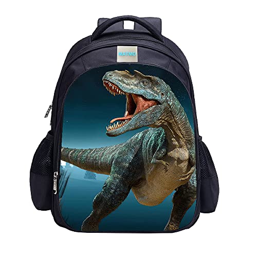 MATMO Dinosaurier-Rucksack, Dinosaurier-Rucksäcke für Jungen, Schulrucksack, Kinder-Büchertasche, Dinosaurier Rucksack 22-5 von MATMO