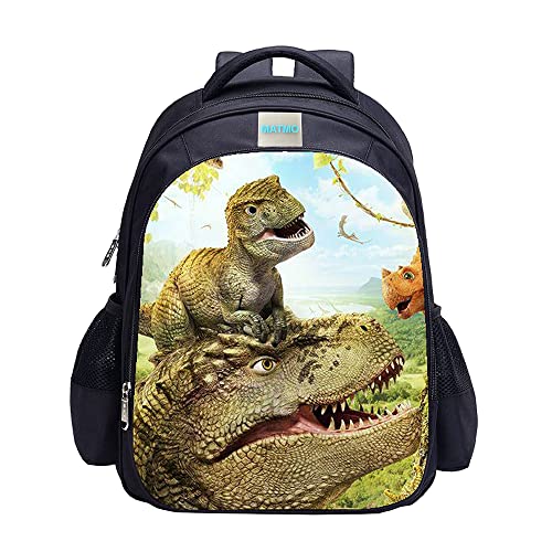 MATMO Dinosaurier Rucksack Dinosaurier Rucksäcke für Jungen Schulrucksack Kinder Büchertasche, Dinosaurier Rucksack 22-13, One_Size von MATMO