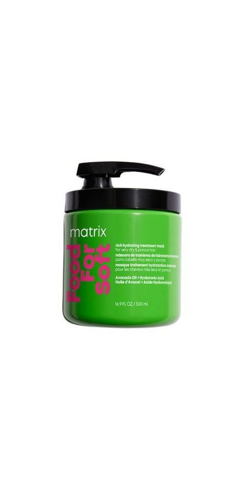 MATRIX Haarmaske Matrix Food For Soft Mask 500ml von MATRIX