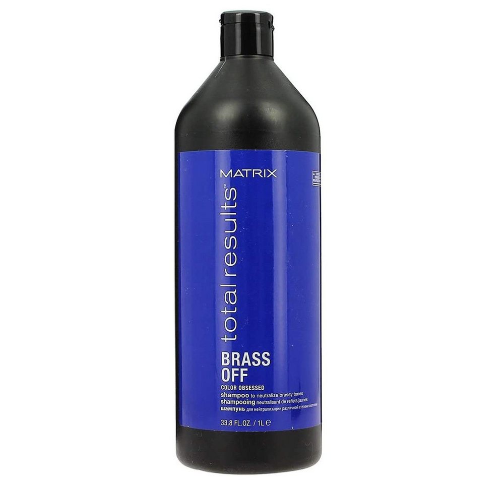 MATRIX Haarshampoo Total Results - Brass Off Shampoo - 1000 ml von MATRIX