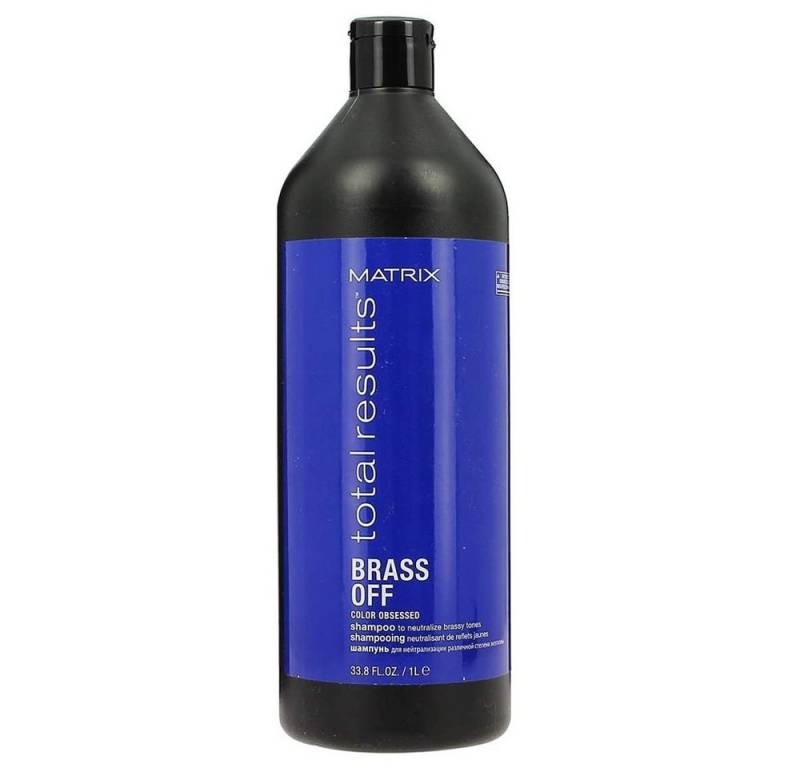MATRIX Haarshampoo Total Results - Brass Off Shampoo - 1000 ml von MATRIX