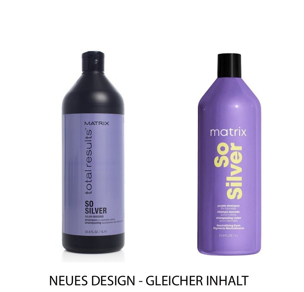MATRIX Haarshampoo Total Results - Color Obsessed - So Silver Shampoo - 1000ml von MATRIX
