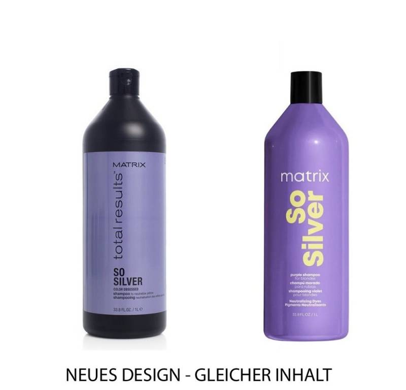 MATRIX Haarshampoo Total Results - Color Obsessed - So Silver Shampoo - 1000ml von MATRIX