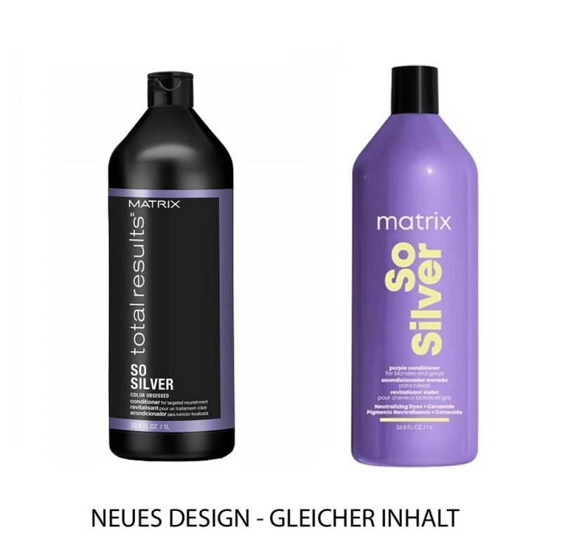 MATRIX Haarspülung Total Results - Color Obsessed - So Silver Conditioner - 1000 ml von MATRIX