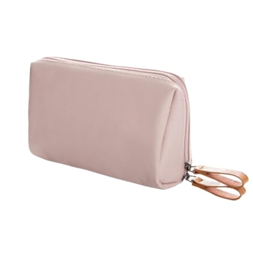 Kulturbeutel für Fluggesellschaften, Tragbare Kleine Make up Tasche, Kosmetiktasche Make up für Damen und Mädchen (Color : Pink 2, Size : One Size) von MATRIXX