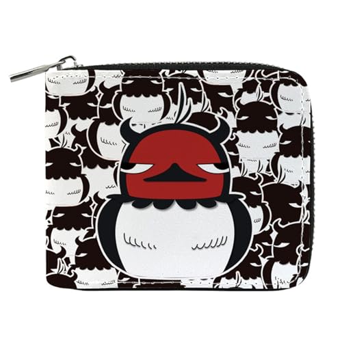 MATRIXX Black Clov-er Anime Wallets, Niedliche Jugend Karikatur Wallet mit Münzfach, Reisegeldbeutel für Kinder Geld Geldscheinfach und Münzfach(Color:Multicolor 5) von MATRIXX