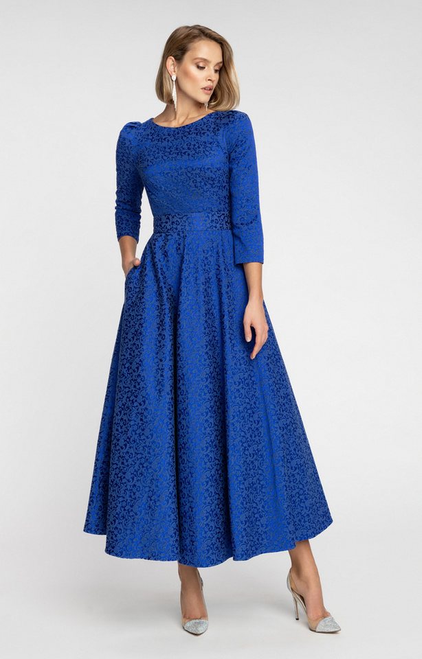 MATSOUR'I Cocktailkleid Alyzee Unifarbe, Jacquard mit Reliefoberfläche von MATSOUR'I
