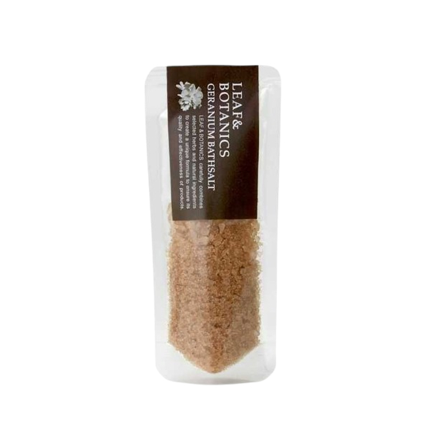 MATSUYAMA - Leaf & Botanics Bath Salt - 40g - Geranium von MATSUYAMA