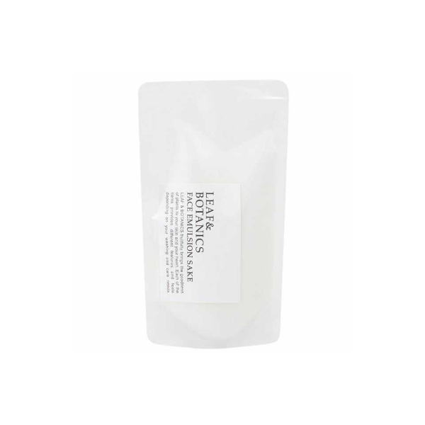 MATSUYAMA - Leaf & Botanics Face Emulsion Refill - 90ml - Sake von MATSUYAMA