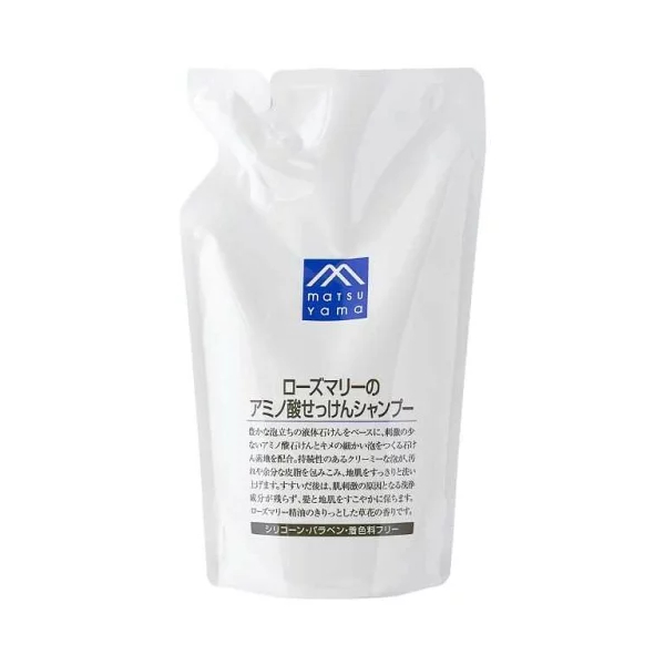 MATSUYAMA - M-mark Amino Acid Soap Shampoo Refill - 550ml - Rosemary von MATSUYAMA