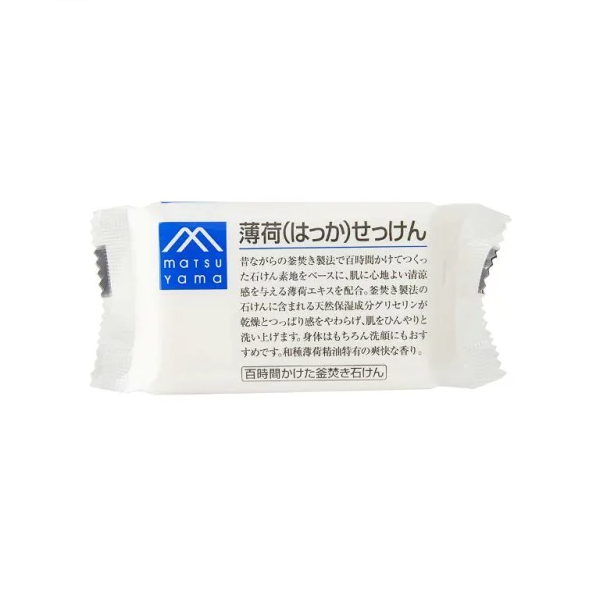 MATSUYAMA - M-mark Soap Bar - 100g - Mint von MATSUYAMA