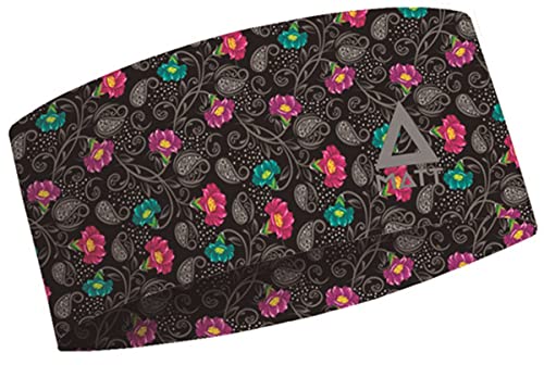 MATT - Coolmax Headband - Unisex Stirnband für das ganze Jahr, Farbe MA:FLOWERS IN D von Matt