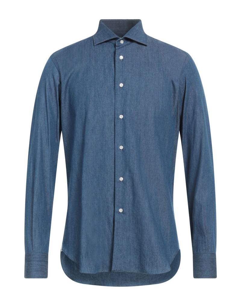 MATTABISCH Jeanshemd Herren Blau von MATTABISCH