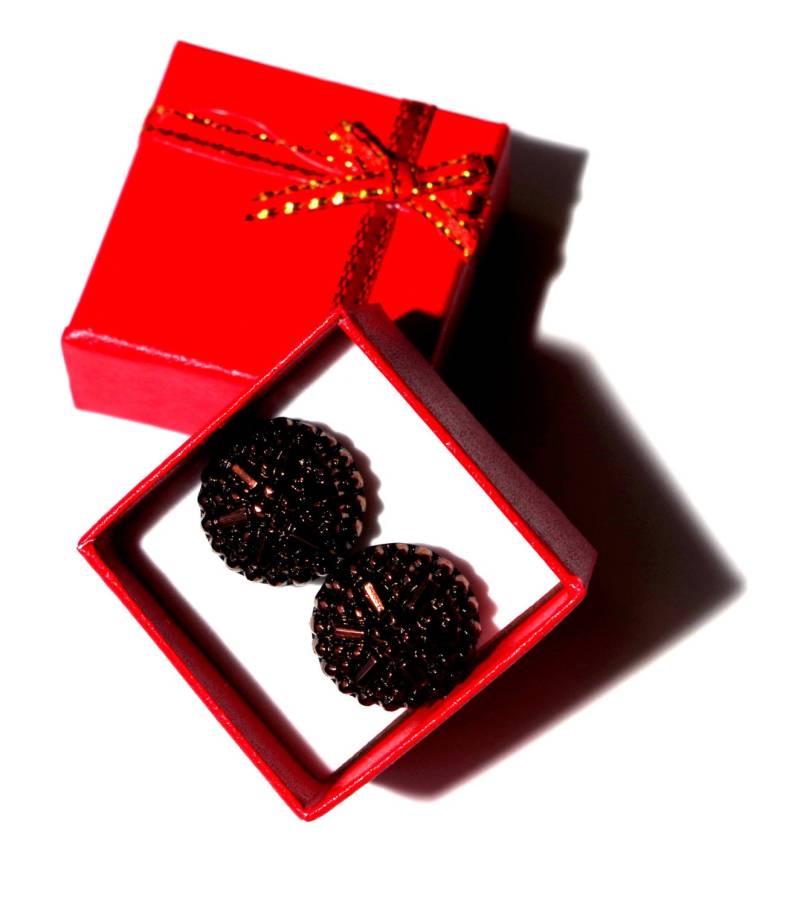 Hübsche Manschettenknöpfe Aus Vintage-Cabochons von MATTCadeaux